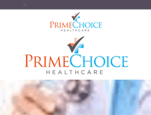 Tablet Screenshot of primechoicegroup.com